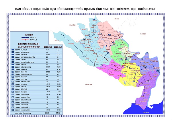 Giới thiệu chung về các cụm công nghiệp trên địa bàn tỉnh